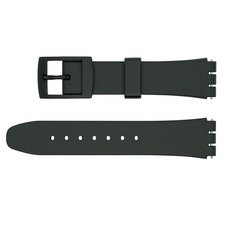 Swatch Compatible 17mm Black