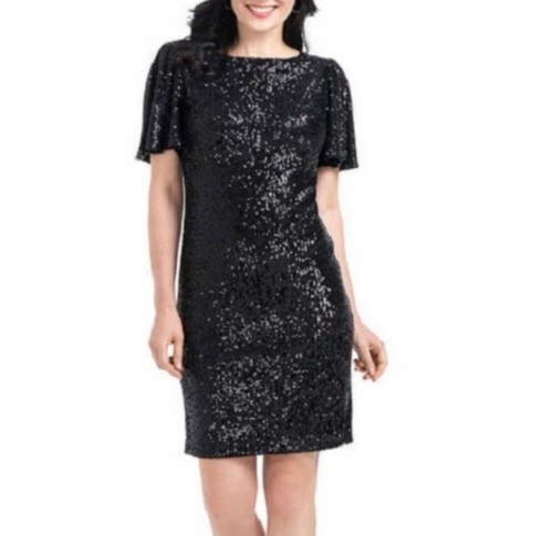 Hilary radley black - black, sequin