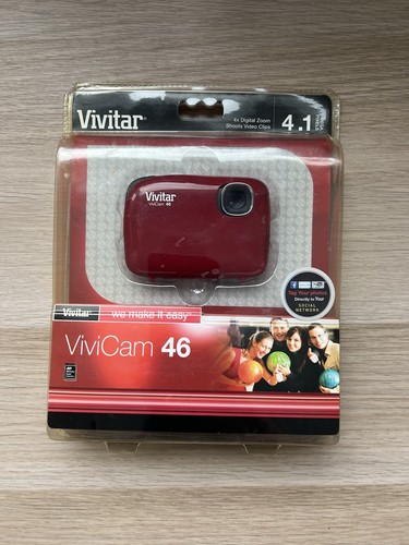 New vivitar vivicam red - new, 46