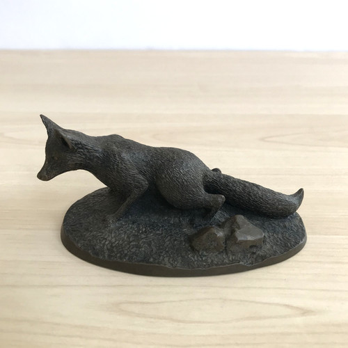 Fox cold cast bronze - cold,