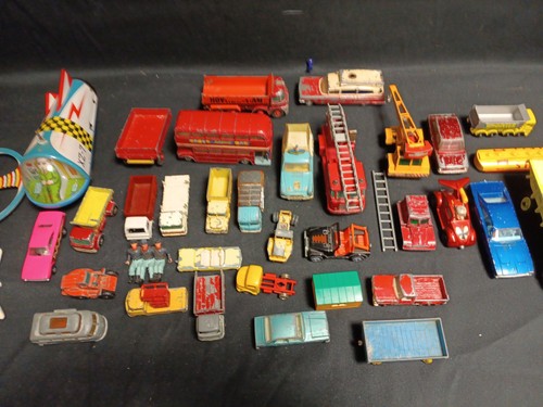 Vintage diecast toy car - vintage,