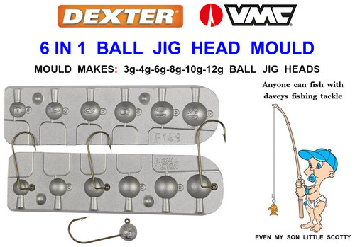 Ball jig head lead - in,