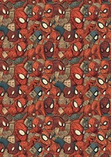 SPIDERMAN Birthday Gift Wrap -