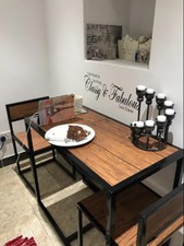 Vintage industrial dining - industrial,