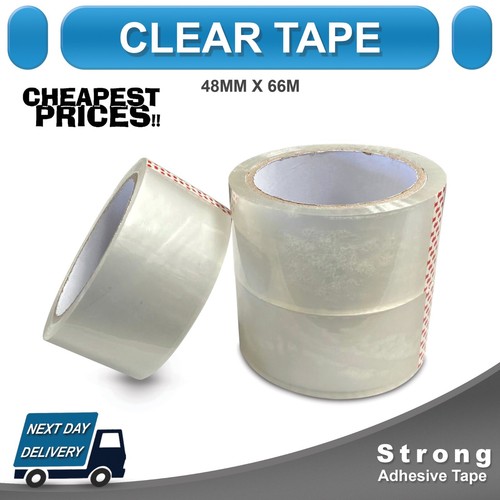 Clear strong parcel packing - clear,