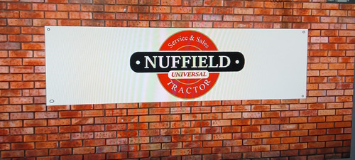 Nuffield tractors banner - nuffield,