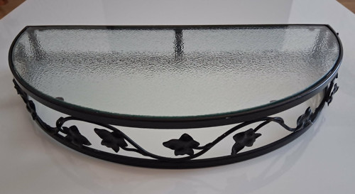 Vintage style demilune wrought - vintage-style,