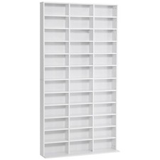 HOMCOM CD DVD Media Storage