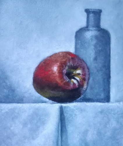 Original still life oil - life,