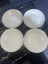 Habitat Stoneware Set of 4 Bowl Plates Brand New Very Rare Collection