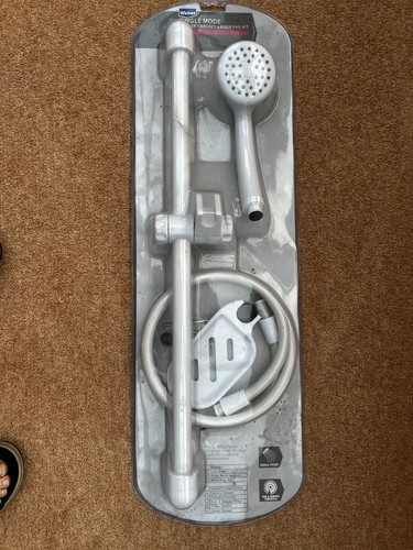 Shower wickes single - shower, white