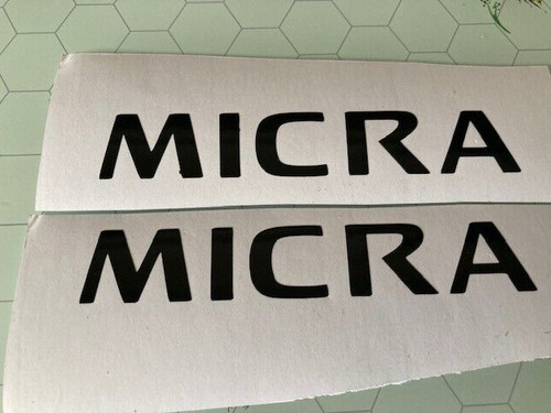 Nissan micra decals stickers - nissan,