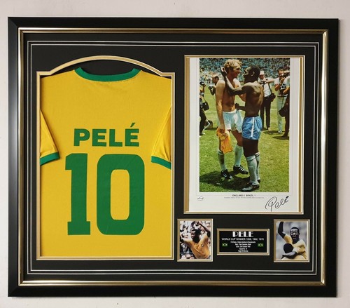Pele signed photo - signed,