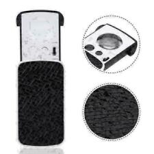 30/60/90X Jewelry Magnifier Jewellers Eye Magnifying Glass LED Light Lens Loupe