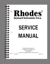 FENDER RHODES PIANO SERVICE