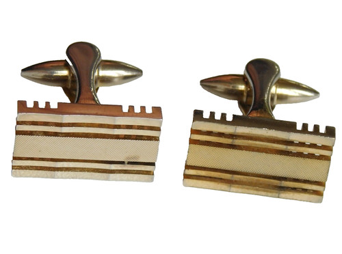 Stratton gilt cufflinks