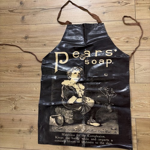 Vintage brown cotton pvc pears - vintage,