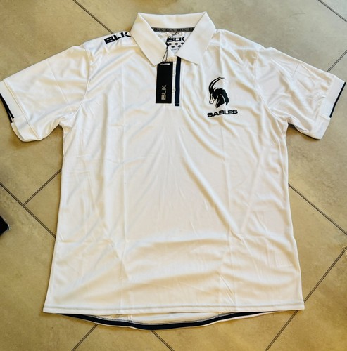 Blk zimbabwe sables men polo - blk,