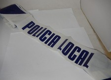 Spanish Local Police Policia Local Incident Tape Approximately 2m Long