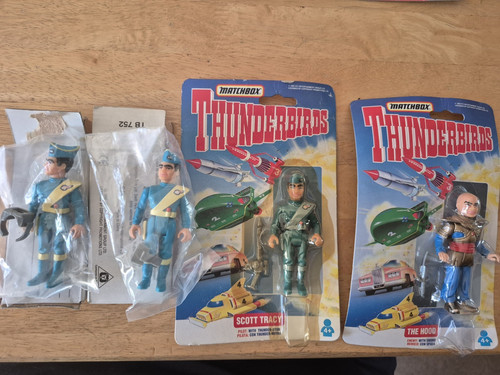 Matchbox thunderbird figures - matchbox,