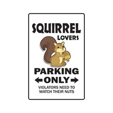 Shrimp lovers parking aluminum - lovers,