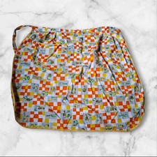 Vintage Half Apron With Pocket