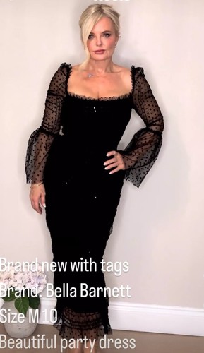 Bnwt bella barnett - black, party