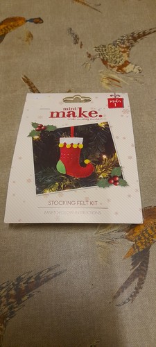 Christmas felt stocking