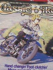 Classic Bike 02/82 Harley