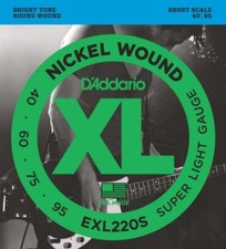Bass guitar strings addario - guitar, d'addario