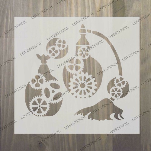 Steampunk stencils