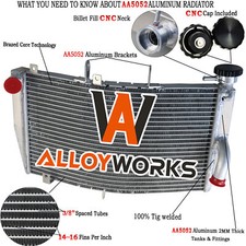 Aluminium Racing Radiator For