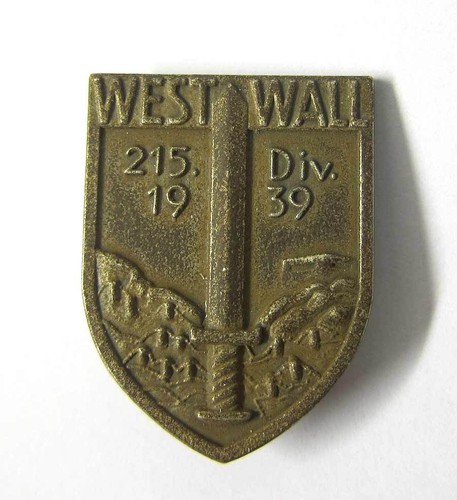 German cap badge 215th - cap,