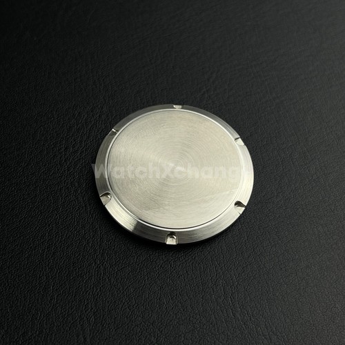 Silver watch caseback - caseback, for