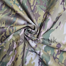 Waterproof Canvas Fabric Camouflage Pattern Thick Heavy Duty Outdoor Neotrims