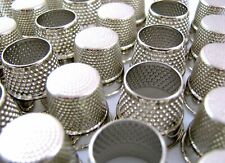 Thimbles Tailor or Dressmaker High Quality Nickel Plated Steel - Solid & Strong