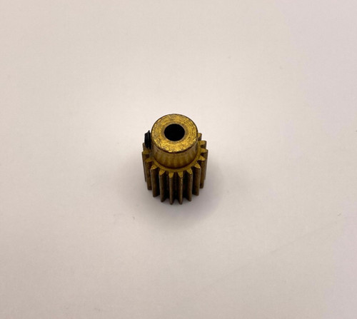 Meccano brass pinion 19t - pinion,