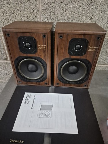 Technics c250 speakers pair - sb-c250,