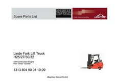 LINDE FORK LIFT TRUCK H25 27