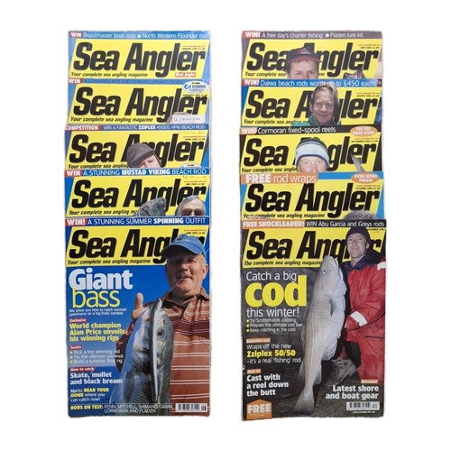 Sea angler magazine ten - magazine,