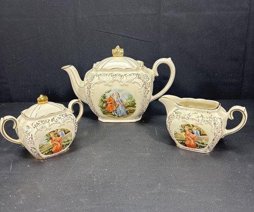 Sadler teapot set romantic - set,