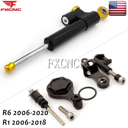 Fxcnc steering damper mount - damper,