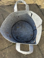 Felt grow bags for Growing potatoes/ Vegetables 30 Ltr Good Used Condition X 3