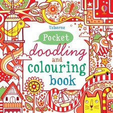 Pocket Doodling and Colouring Book: Red Book (Usborne Art Ideas), Fiona Watt, Us