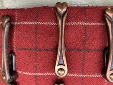 30 x  Vintage Art Deco love heart ￼ bronze Cast iron  Carpet Runner 