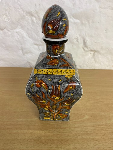 Kutahya pottery decanter - pottery,