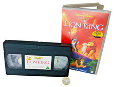 Video VHS Lion King Disney NO MOULD See Details Vintage ra