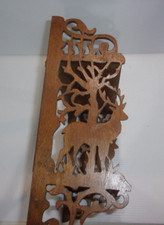 Vintage MCM Wood Wall Shelf*