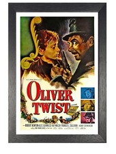 Oliver Twist Movie Retro Vintage Poster Drama Polanski Film Photo Picture Print 