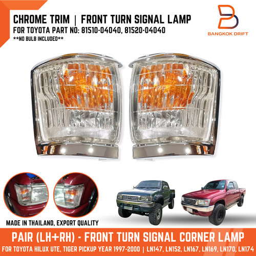 Chrome corner light - light, turn